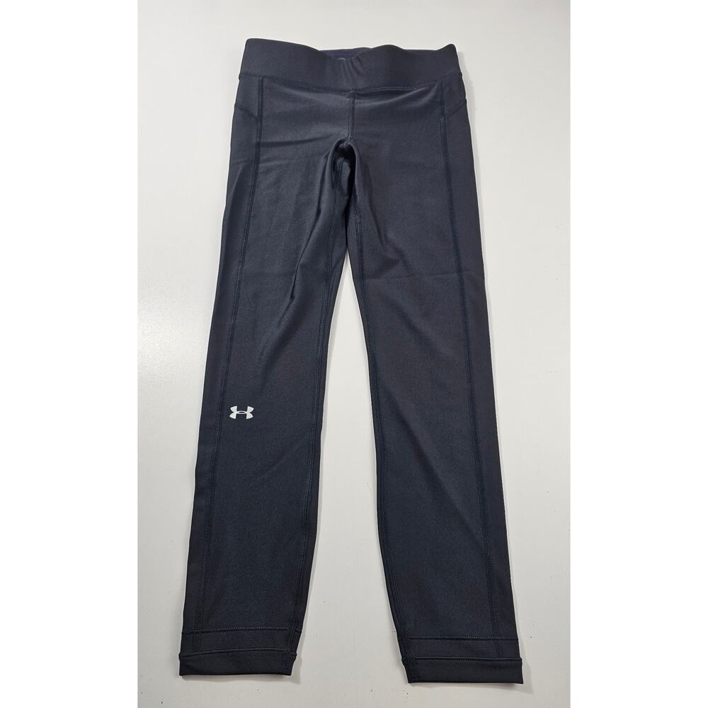 Under armour size small compression leggings ankle full leg black EUC